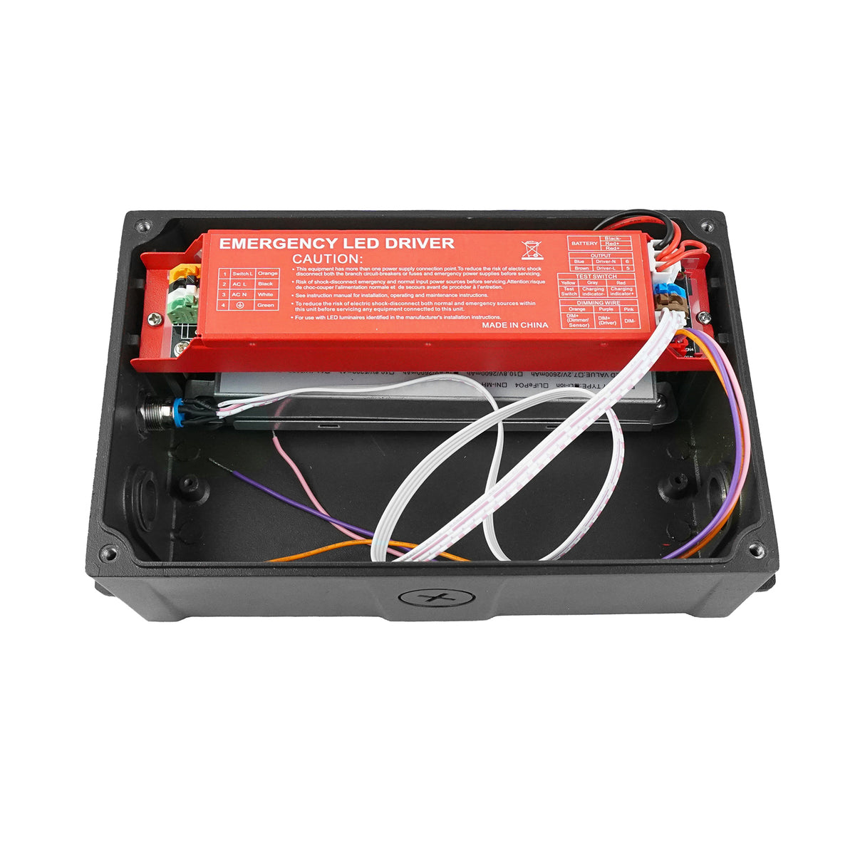 18W Waterproof Junction Box Emergency Driver | EMWC18W