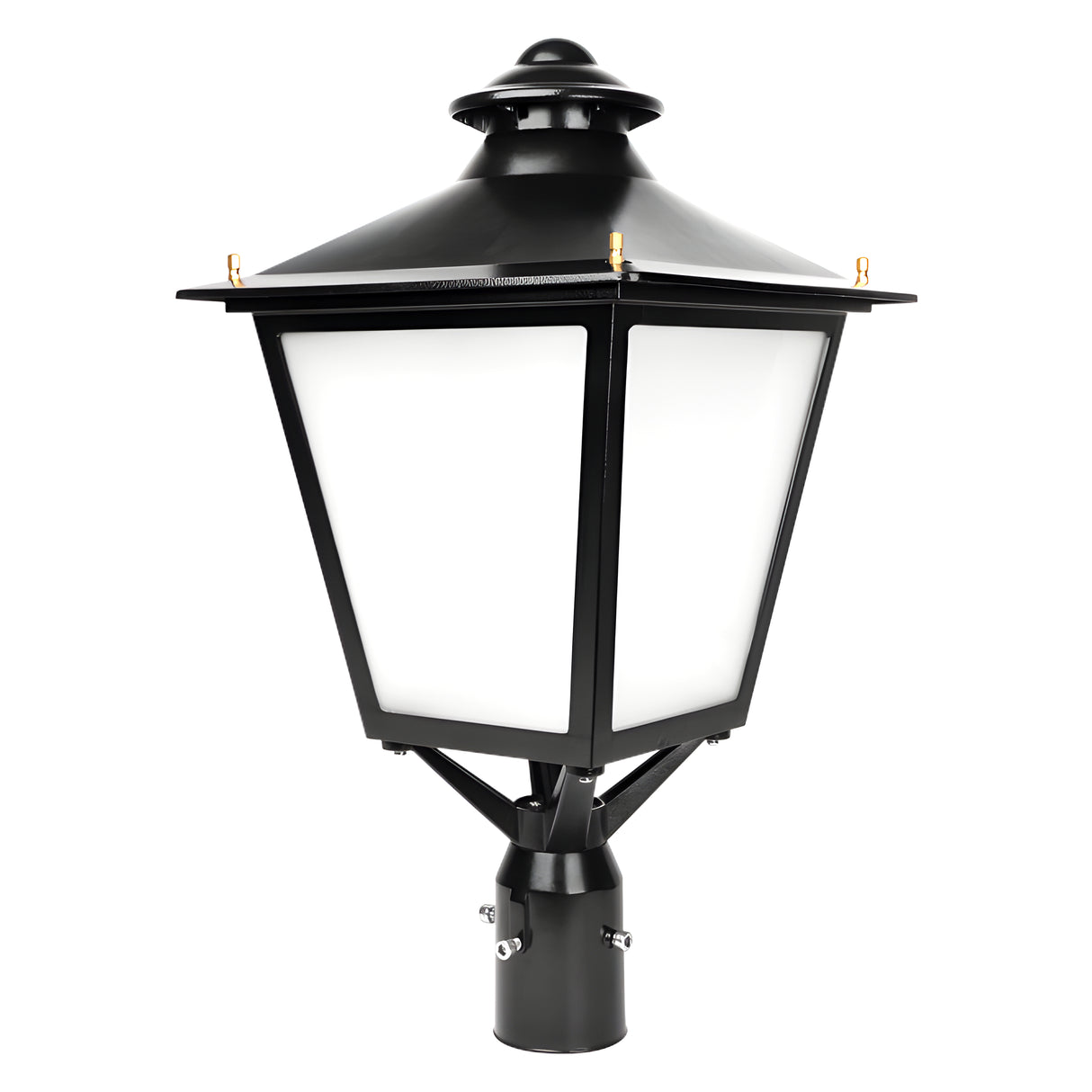 LED Decorative Post Light-30W/50W/60W Selectable-3000K/4000K/5000K Tunable-AC 120~277V-Fits Up to 3 Inch Pole Top | LPT-30/50/60W-XXK