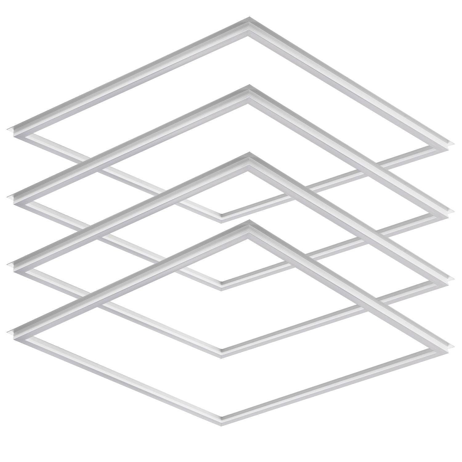 2*2 ft-LED Grid Light for Recessed Drop Ceilings-20W/30W/40W-Color Selectable 3000K/3500K/4000K/5000K/6500K-0~10V Dimmable 130LM/W-CRI > 80-AC 120-277V | GFL22M40WXXK