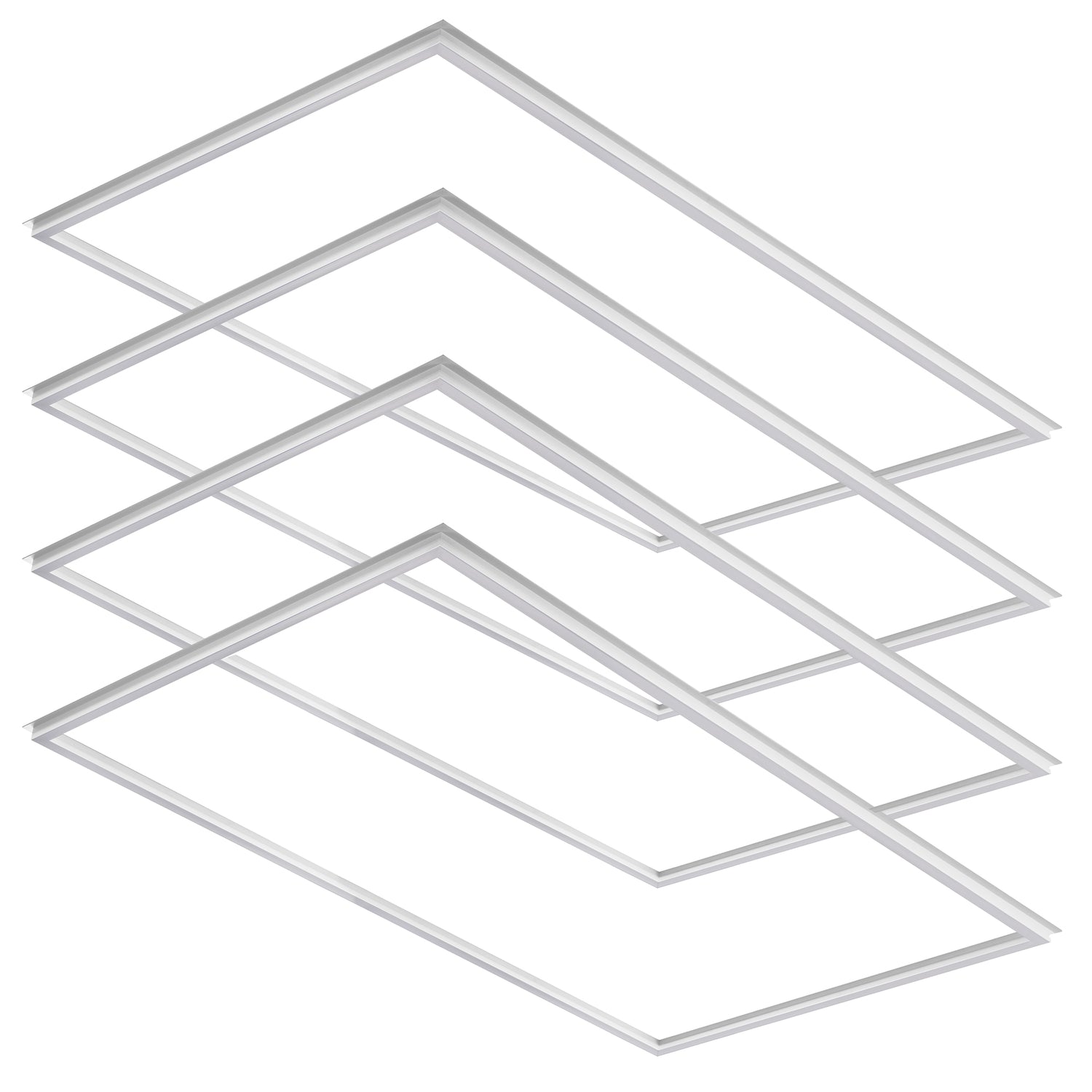 2*4 ft-LED Grid Light for Recessed Drop Ceilings-40W/50W/60W-Color Selectable 3000K/3500K/4000K/5000K/6500K-120-277V-Dimmable | GFL24M60WXXK