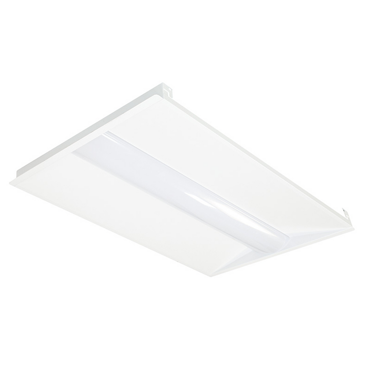 2*4ft LED Troffer Light Wattage 25/30/35/40/50W 5CCT | LS-TF24M50W5CCT