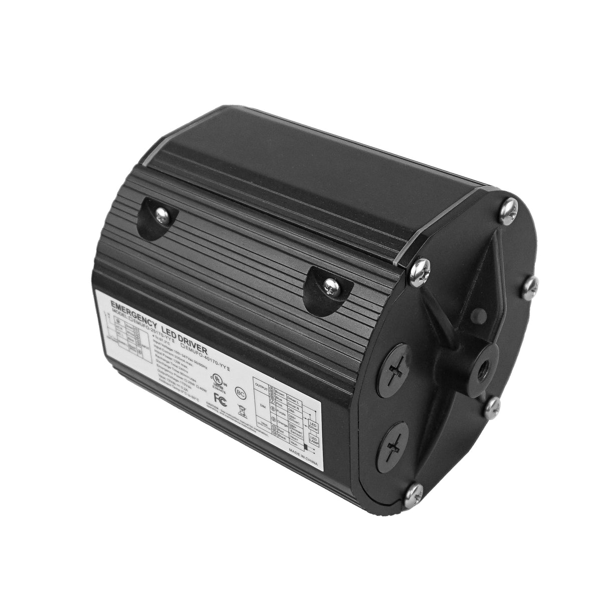 25W Emergency Backup Battery LED Driver For UFO High Bay | LSUFO-25170-YYII