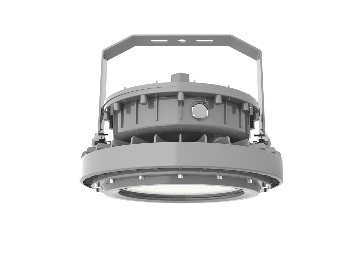 100W LED Explosion Proof Round High Bay Light Class 1 Div 1 13,500 Lumens 5000K | LS-EX-100WCD50D120