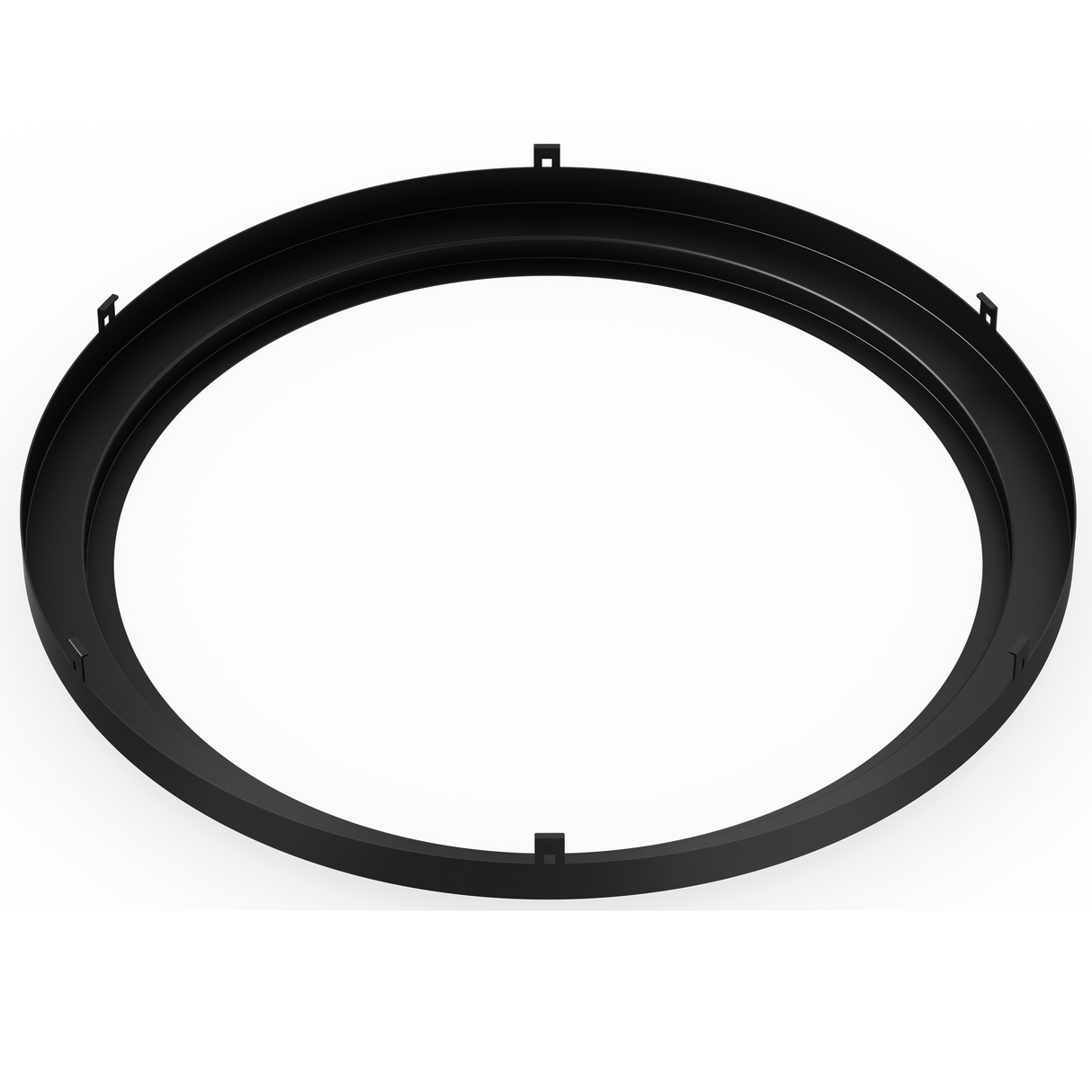 9"/12" Alabaster Flush Mount LED Ceiling Light – Black Finish | 18W/24W | 5CCT Tunable (2700K-5000K) | Triac Dimmable | ENERGY STAR & ETL Certified