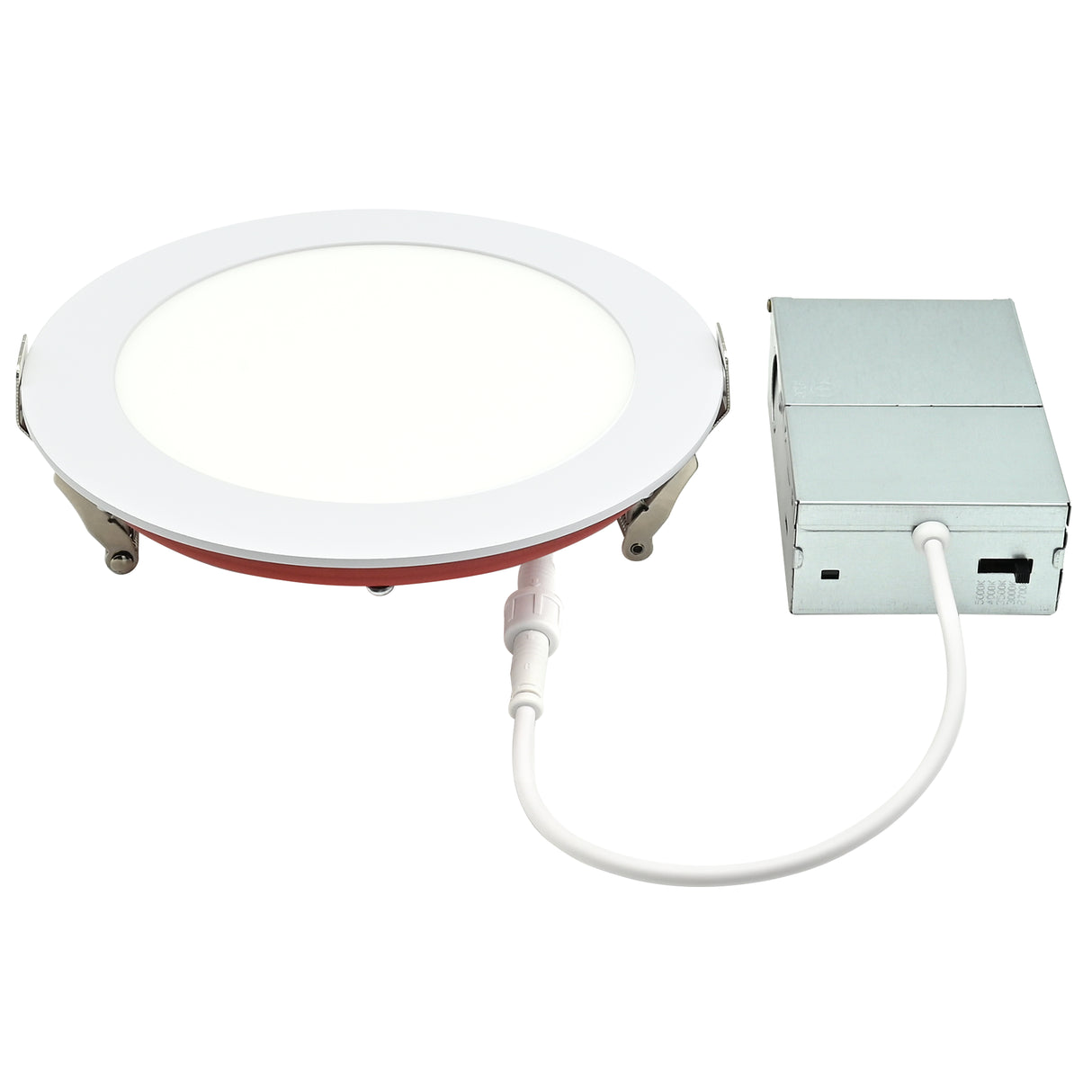 6-Inch Fire-Rated LED Downlight–15W-1200 Lumens-5CCT Selectable | 6C-15W-5CCT-FR