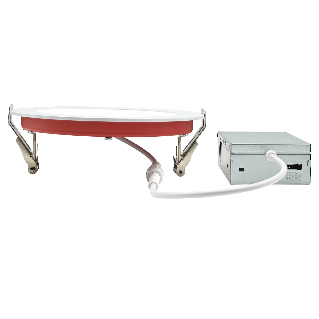 6-Inch Fire-Rated LED Downlight–15W-1200 Lumens-5CCT Selectable | 6C-15W-5CCT-FR