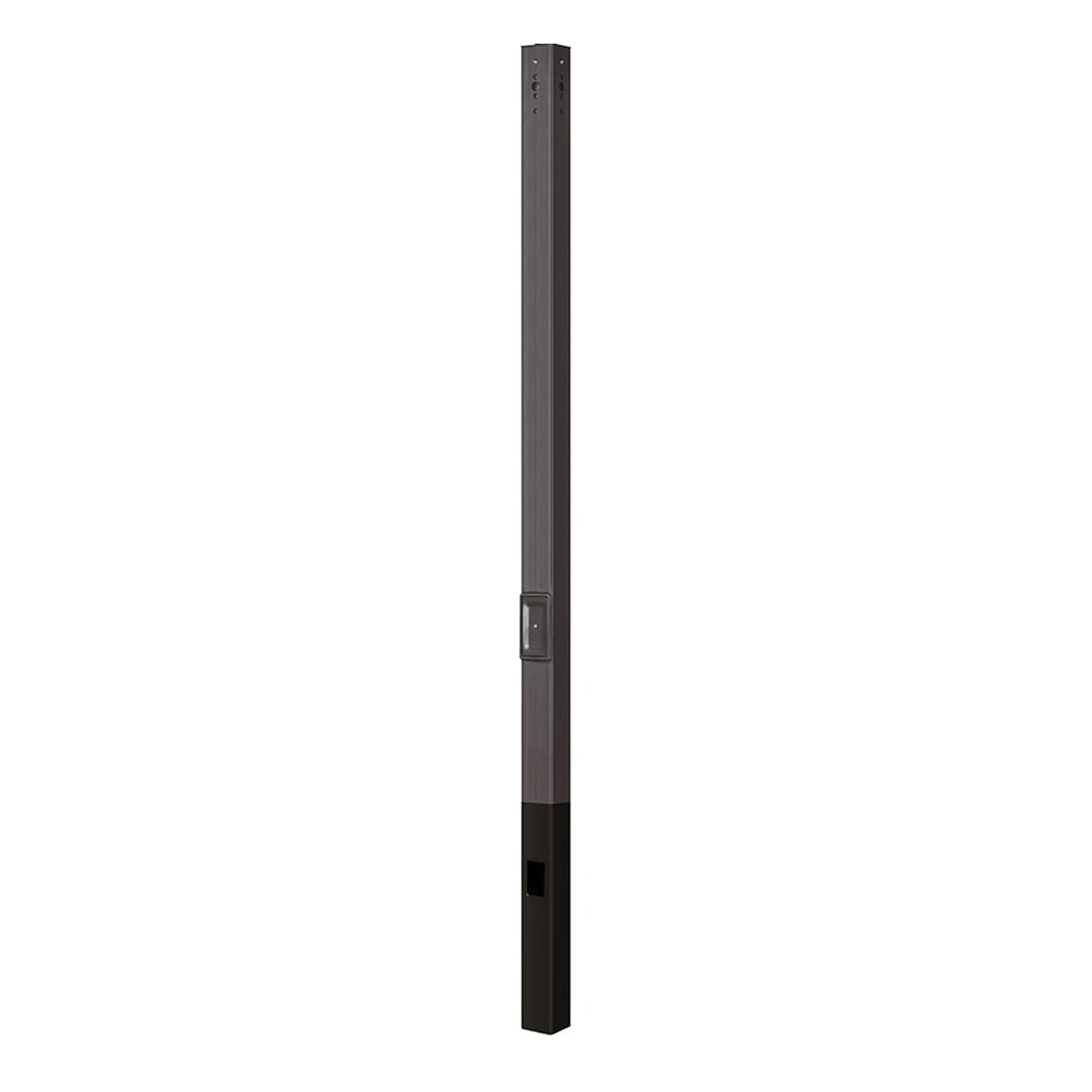 20ft 4*4 inch Square Steel Light Pole 11 Gauge | 20ft direct burial pole