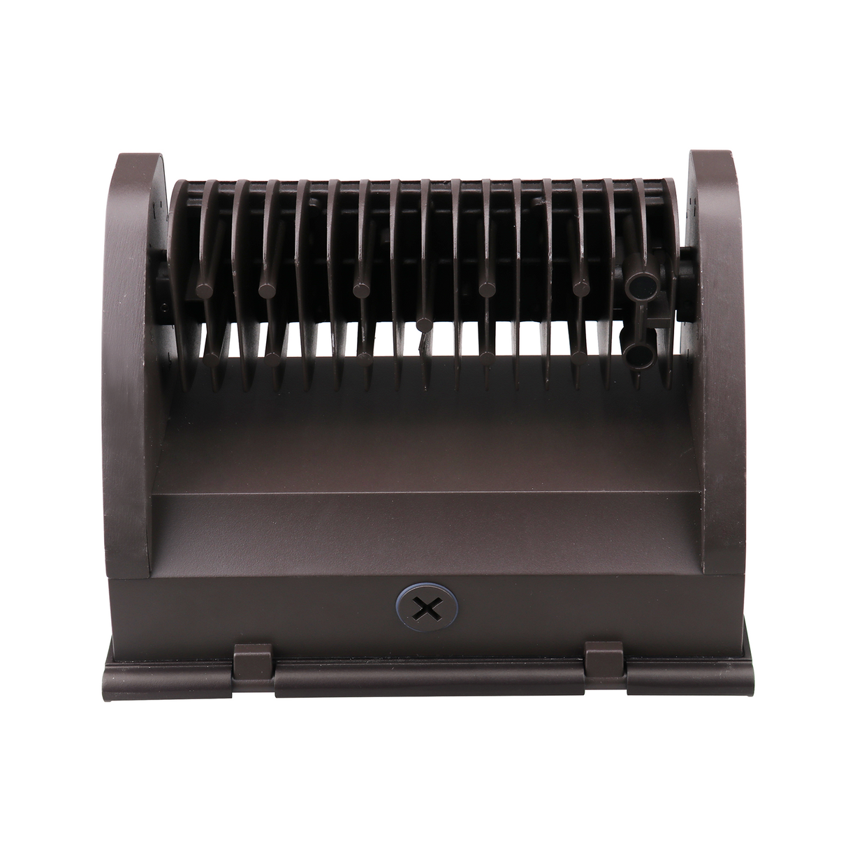 40W LED Rotatable Wall Pack Light Brown Housing AC 120-277V CCT 5000K | WPB-40W-120V-50K-V2