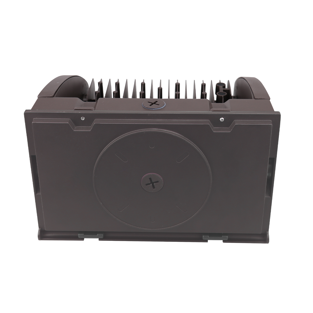 40W LED Rotatable Wall Pack Light Brown Housing AC 120-277V CCT 5000K | WPB-40W-120V-50K-V2