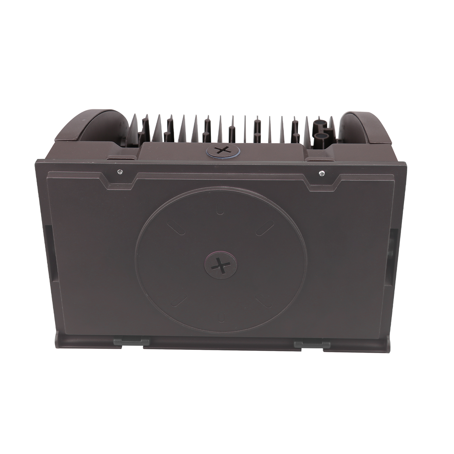40W LED Rotatable Wall Pack Light Brown Housing AC 120-277V CCT 5000K | WPB-40W-120V-50K-V2