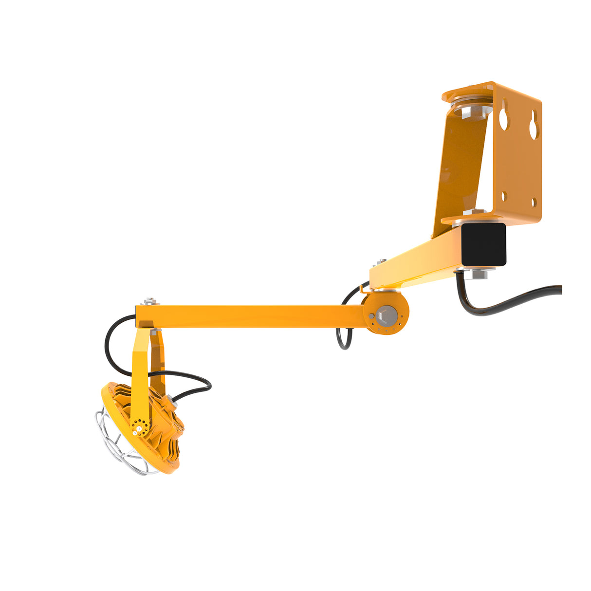 30W Led Dock Light-Adjustable Steel Mounting Arm AC 120-277V CCT 5000K | DKL-30W-120V-50K-V2