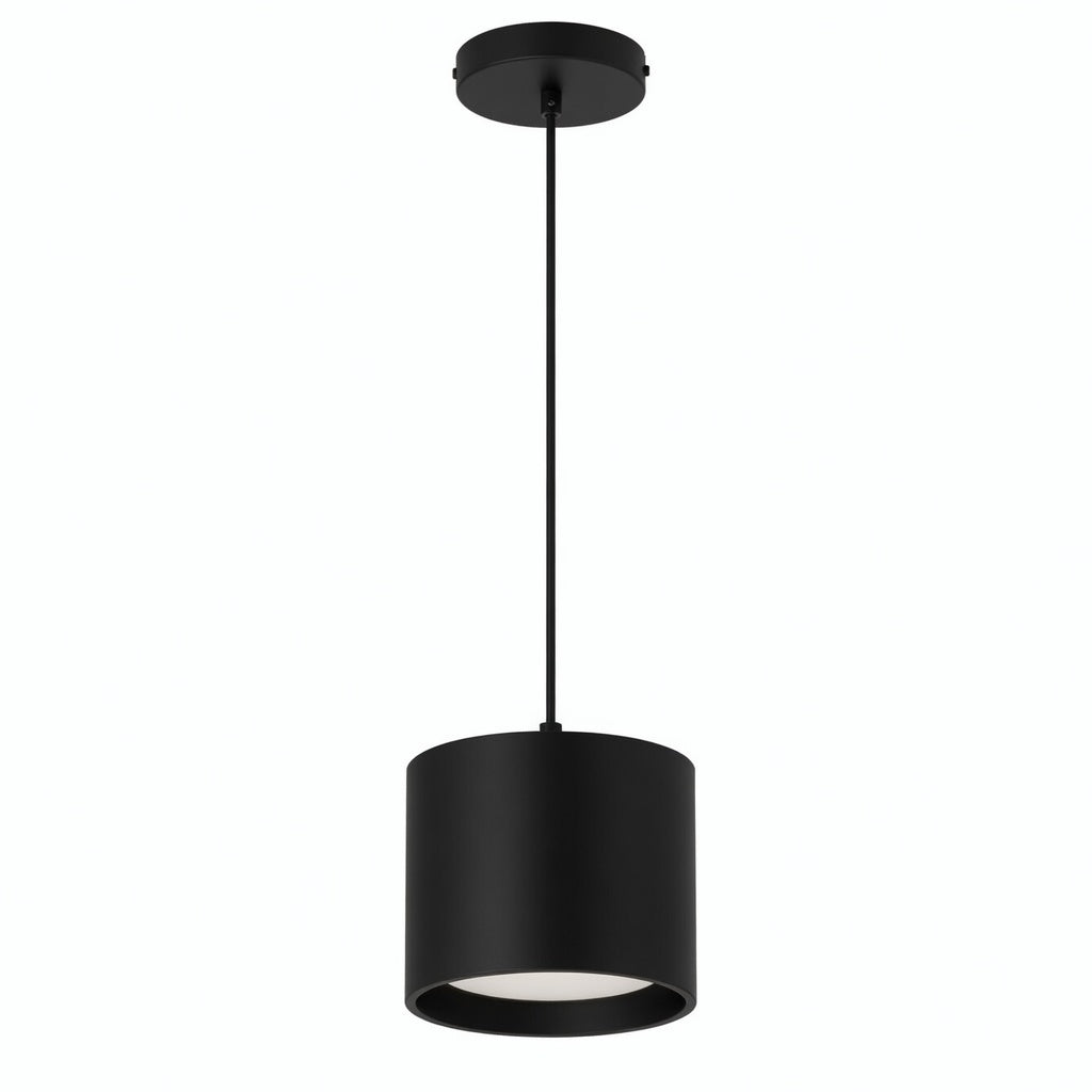 5"/7"/9" Cylinder Ceiling Downlight LED – Black Finish | 8W/12W/18W | 5CCT Tunable (2700K-5000K) | Triac Dimmable | ENERGY STAR & ETL Certified