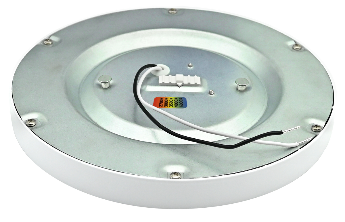 LED flush mount ceiling light back view