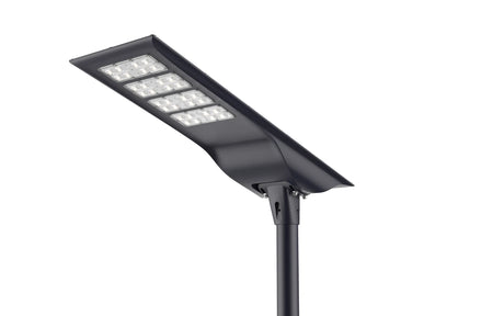 100W All in One Solar Street Light- Microwave Motion Sensor+Dusk to Dawn Photocell-CCT 5700K | SLS-100W-57K - view 2