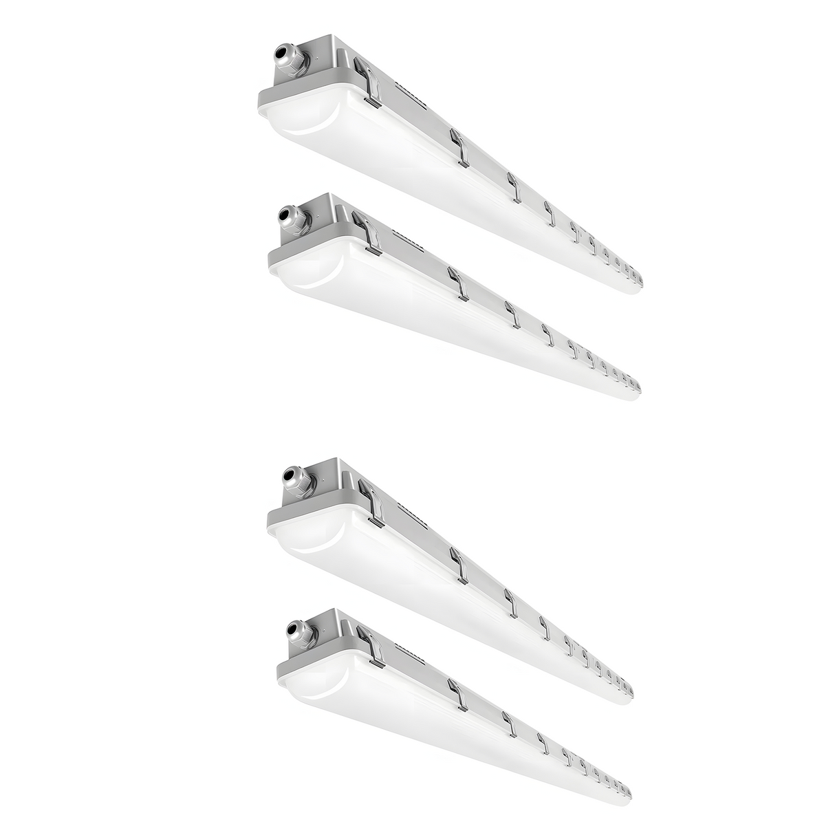 8FT LED Vapor Tight Light Selectable Wattage & CCT AC 120-277V |LS-VT(100/80/60)WF8-XXK