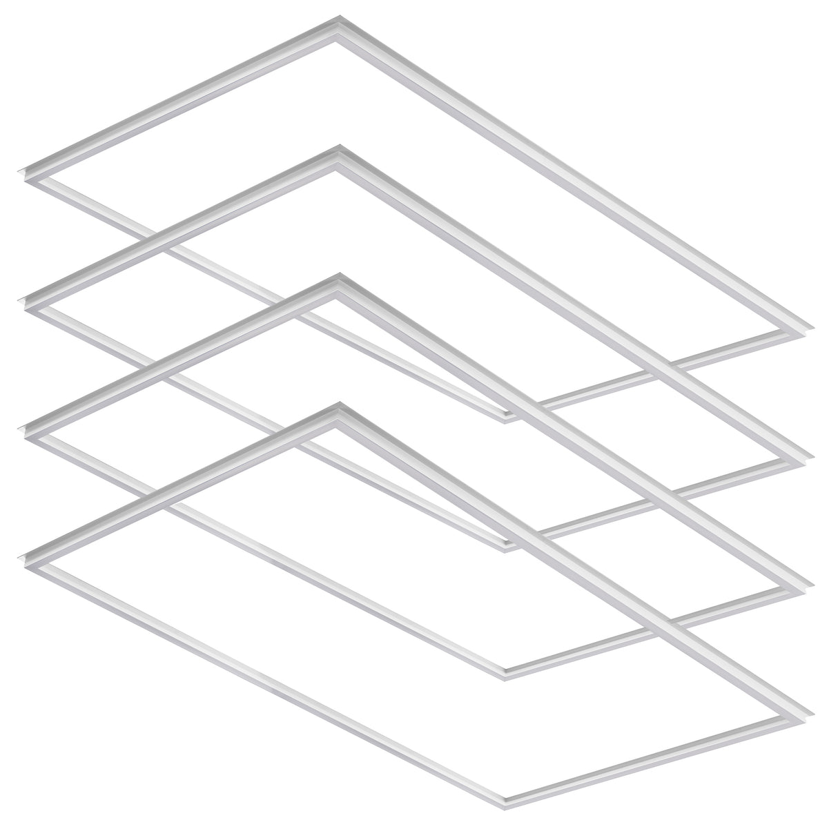2*4 ft-LED Grid Light for Recessed Drop Ceilings-40W/50W/60W-Color Selectable 3000K/3500K/4000K/5000K/6500K-120-277V-Dimmable | GFL24M60WXXK