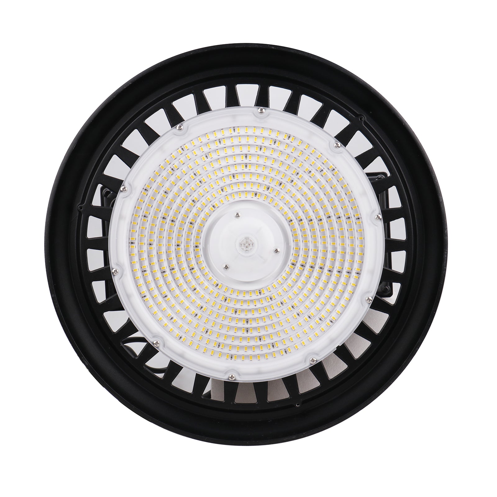 12-Pack 300W UFO LED High Bay Lights - 36,000 Lumen, 6000K Cool White, IP65 For Warehouse/Gym (Unbranded)