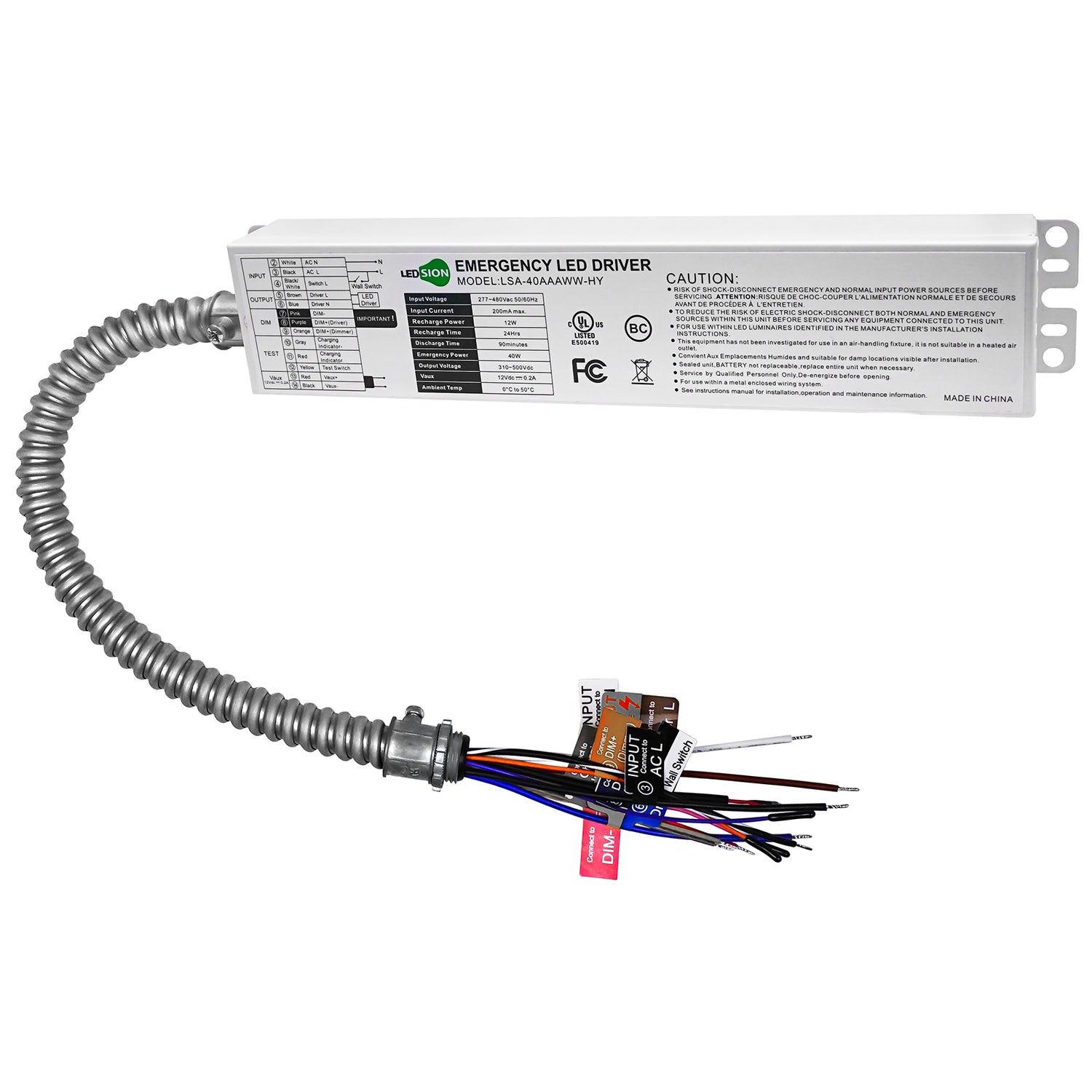 Buy Emergency Led Drivers Online - LEDSION, Inc. – Ledsion Lighting