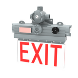 5W Explosion-Proof Emergency Exit Sign Light – Class I Division 2-Red Sign-UL Certified | LSEX-5WJNRD180