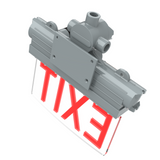 5W Explosion-Proof Emergency Exit Sign Light – Class I Division 2-Red Sign-UL Certified | LSEX-5WJNRD180