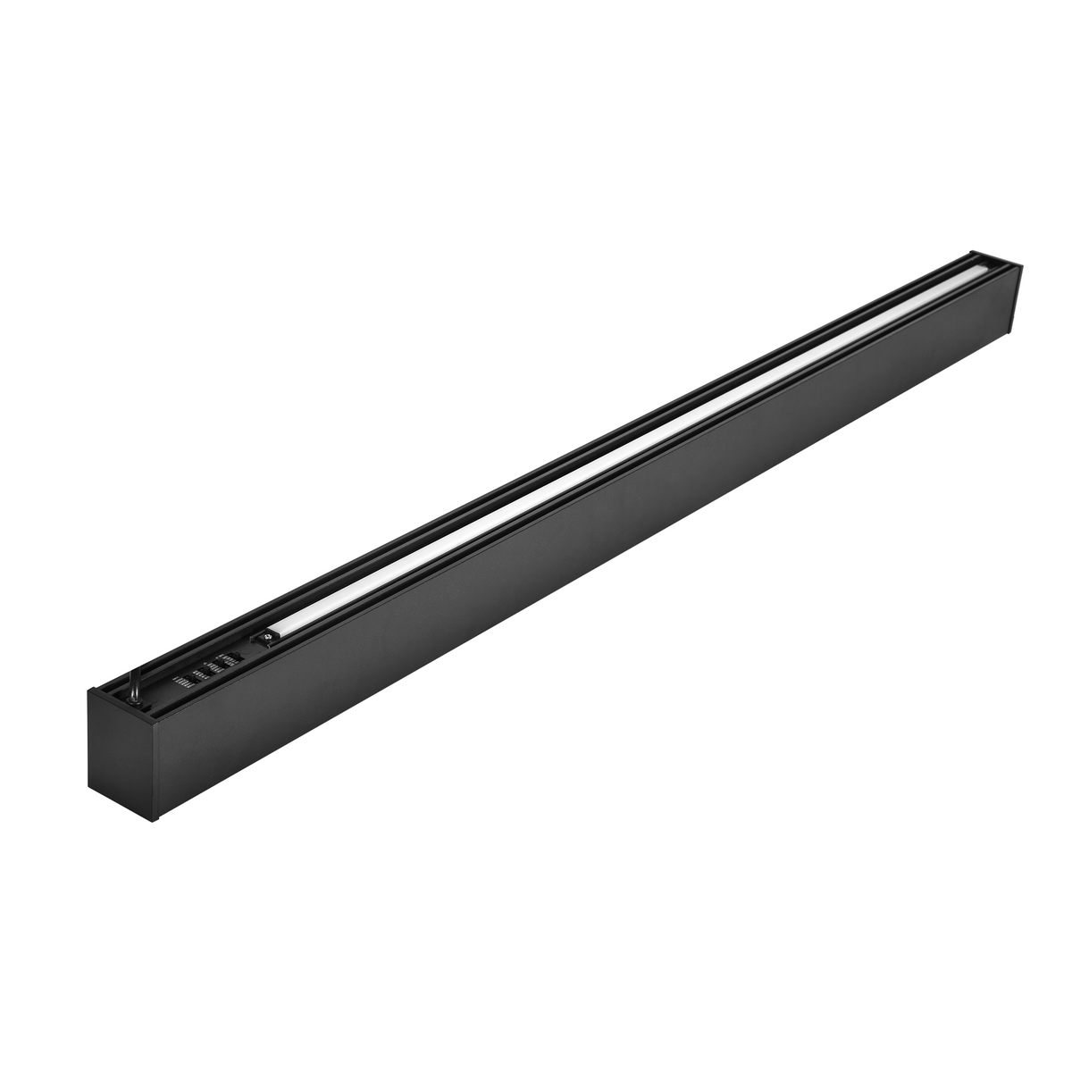 4FT Architectural LED Linear Light - CCT & Wattage Selectable Up/Down Suspended & Surface Mount Fixture