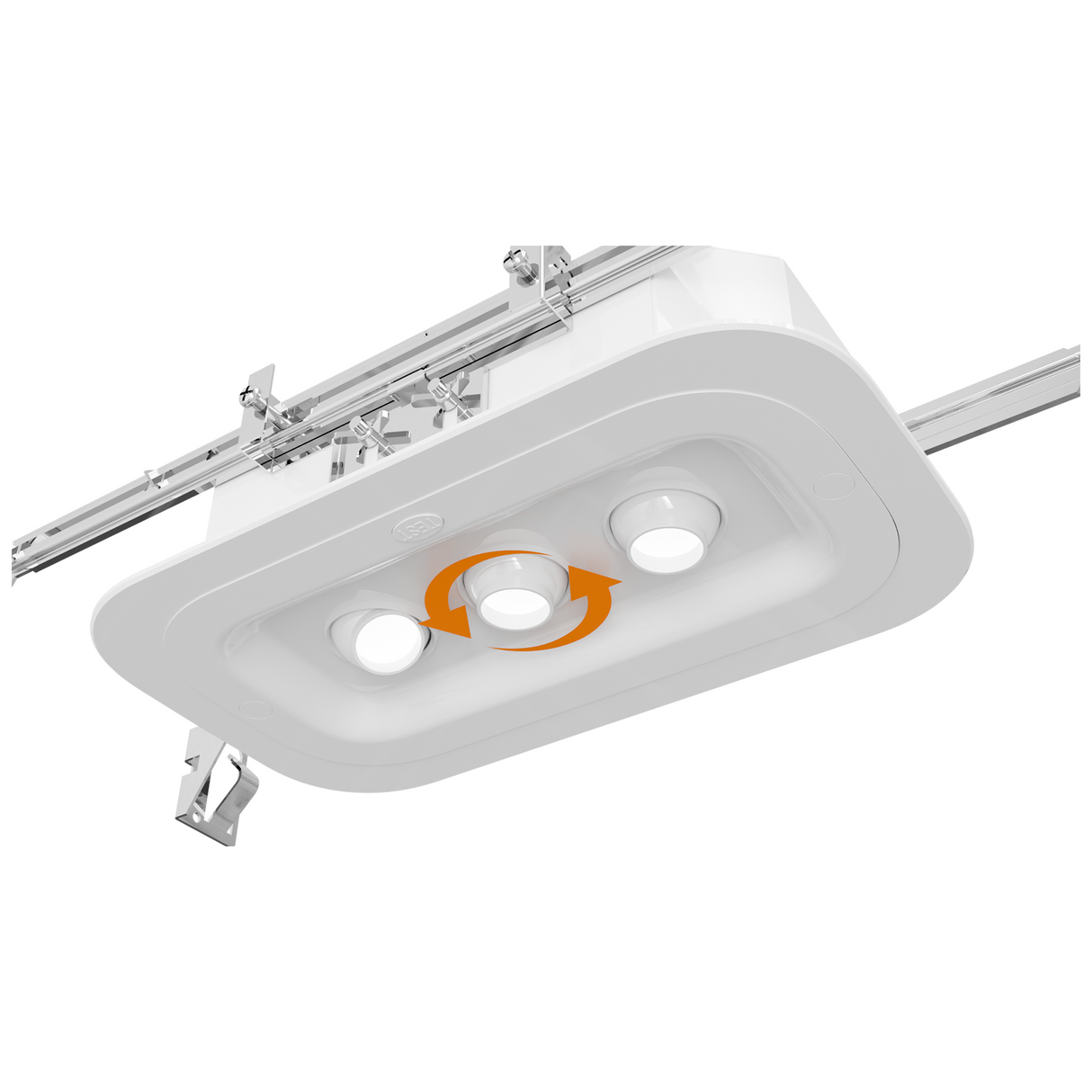 3W Emergency LED Ceiling Light - 90-Minute Backup - Self-Diagnostic - 5000K | LSED3W3CCT