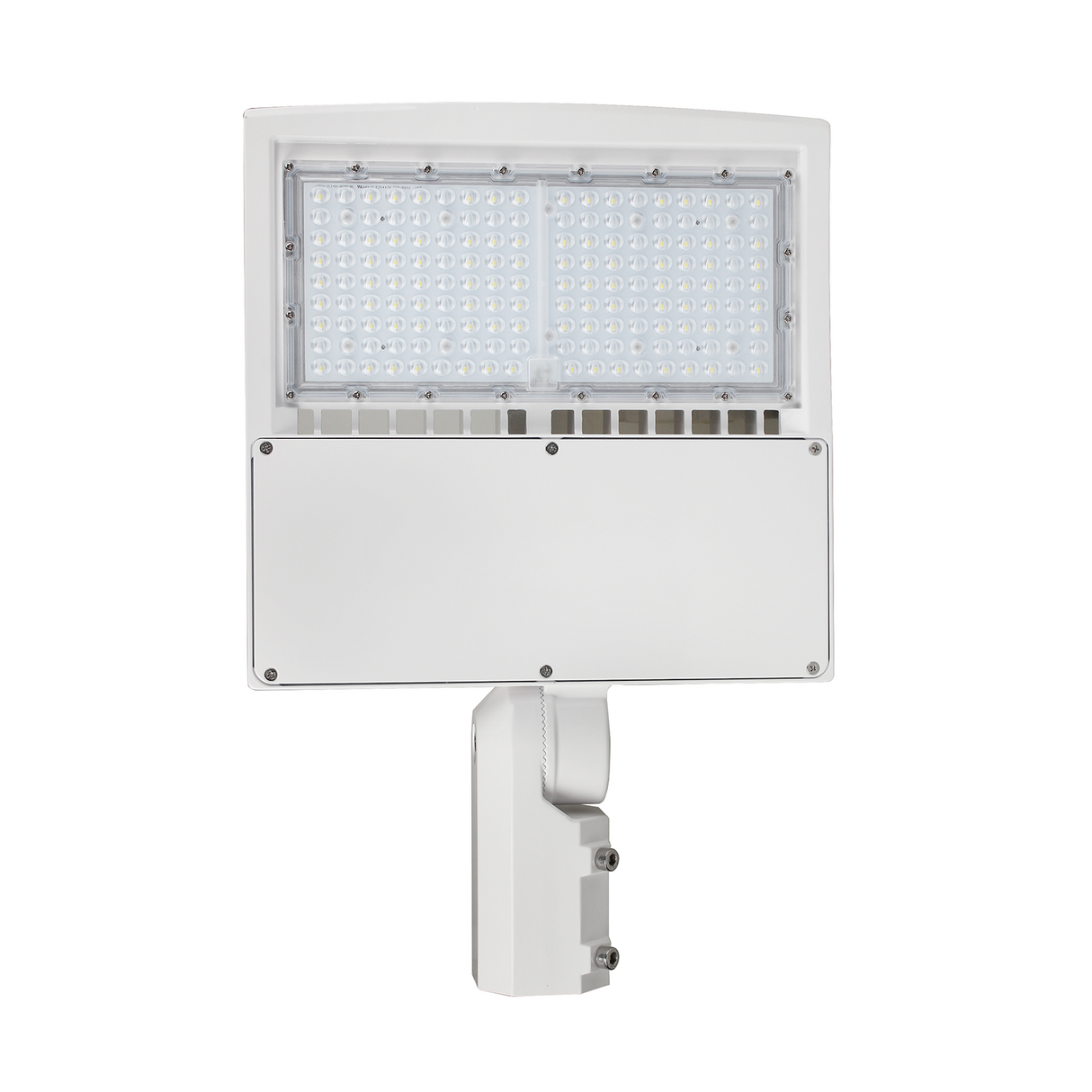150W LED Shoebox Light White Housing AC 120~277V CCT 5000K | SBC8B-150W-120V-50K-W