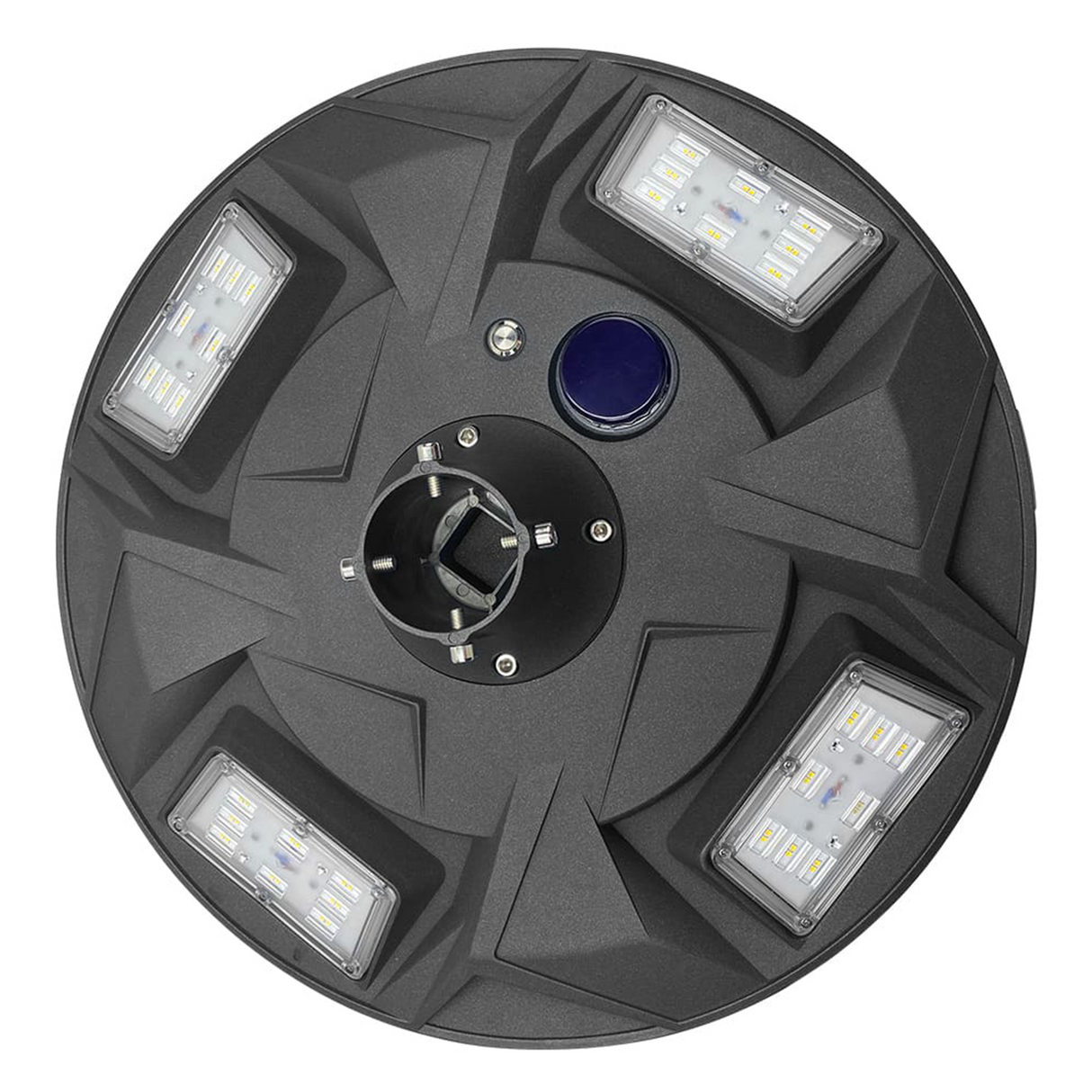 50W Solar LED Post Top Light with Motion Sensor | 5700K | SPT50W57K