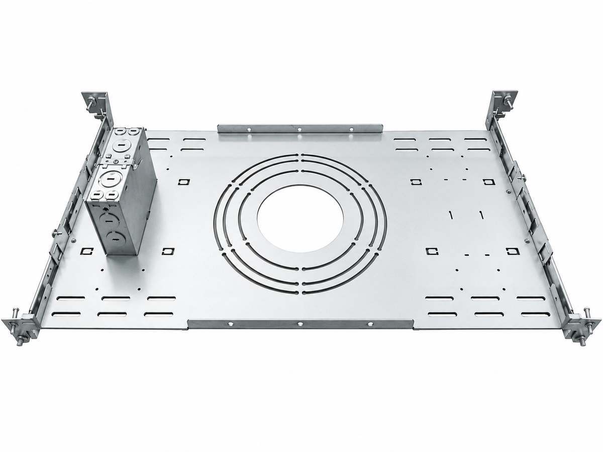 4"/6"/8"/10" New Construction Mount Plate for Commercial Downlight | Downlight Mounting Plate