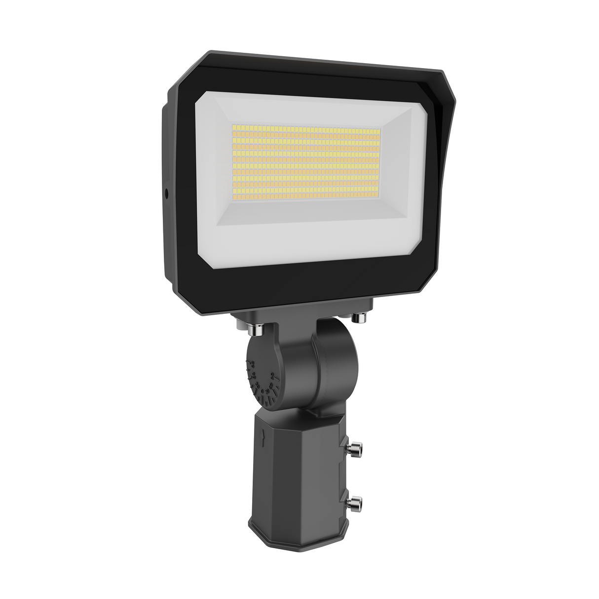 100/120/150W LED Flood Light AC 120-277V CCT 3000K/4000K/5000K Slip Fitter Mount | FLCN-100/120/150W-XXK-A