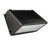 80W LED Full Cut Off Wall Pack Light AC 100-277V CCT 5000K With Photocell | FWP-80W-120V-50K-P