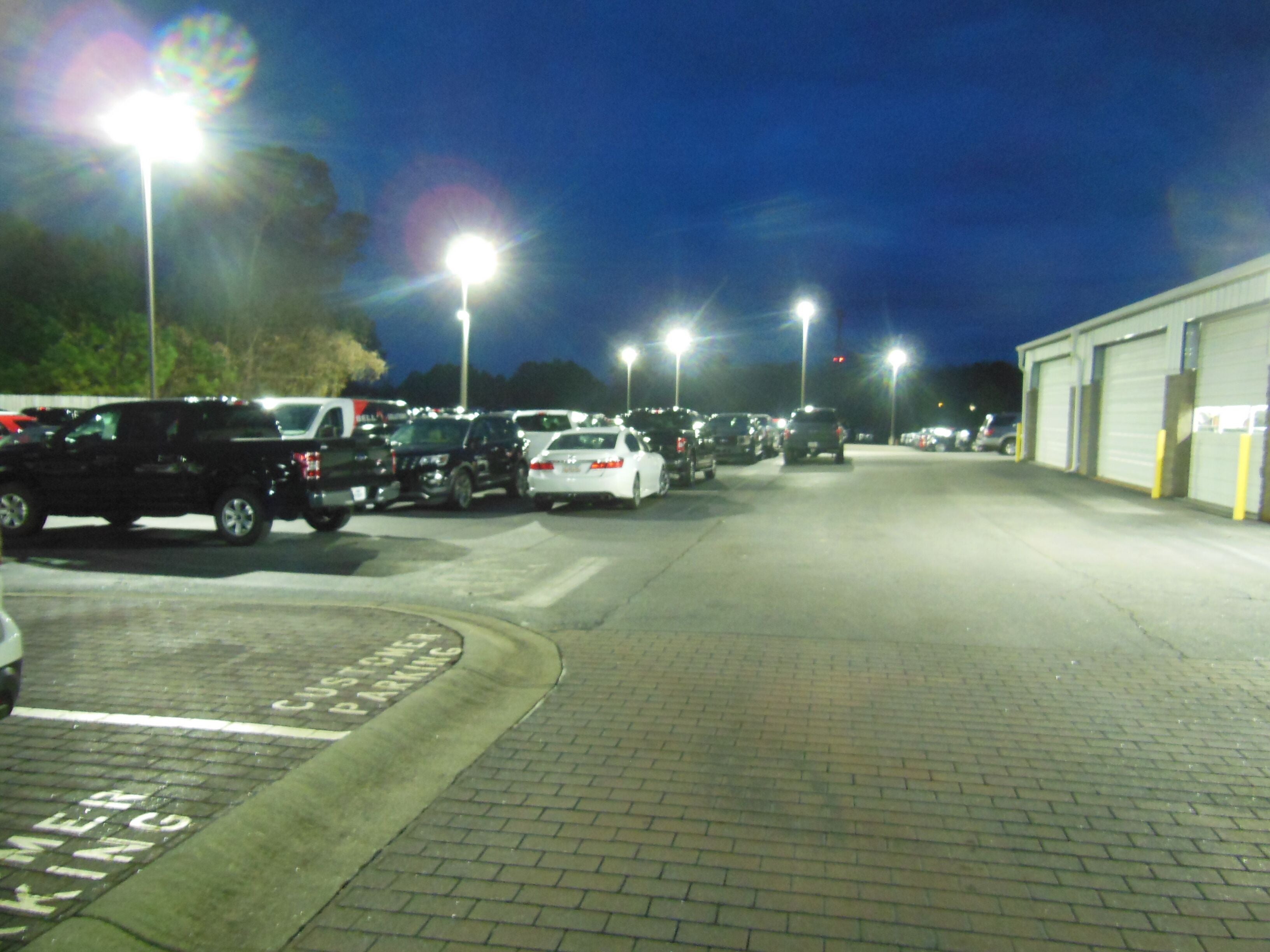 ondsindet Egen Soldat LED Parking Lot Lights High bay Lights Canopy Lights Dallas TX